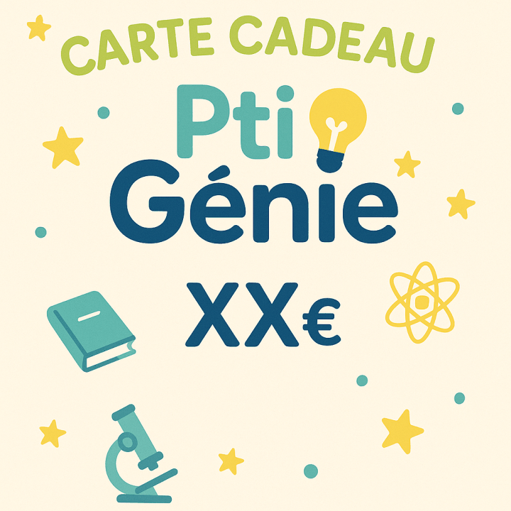 Carte cadeau Pti Génie