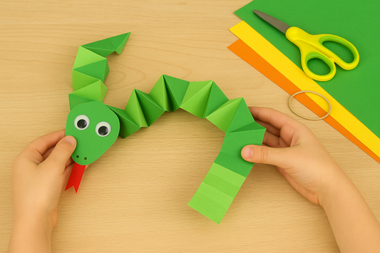 Serpent en papier