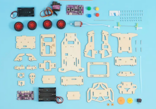 Kit de voiture télécommandée, pièces