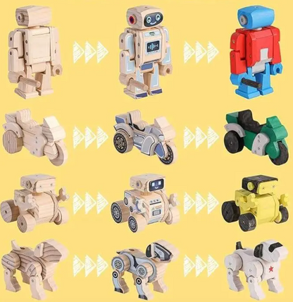 Kit de jouets d'assemblage en bois